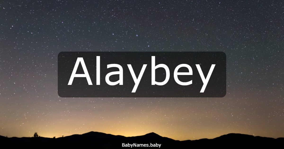 Alaybey