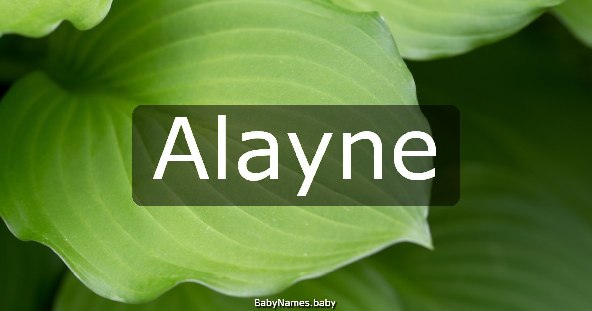 Alayne