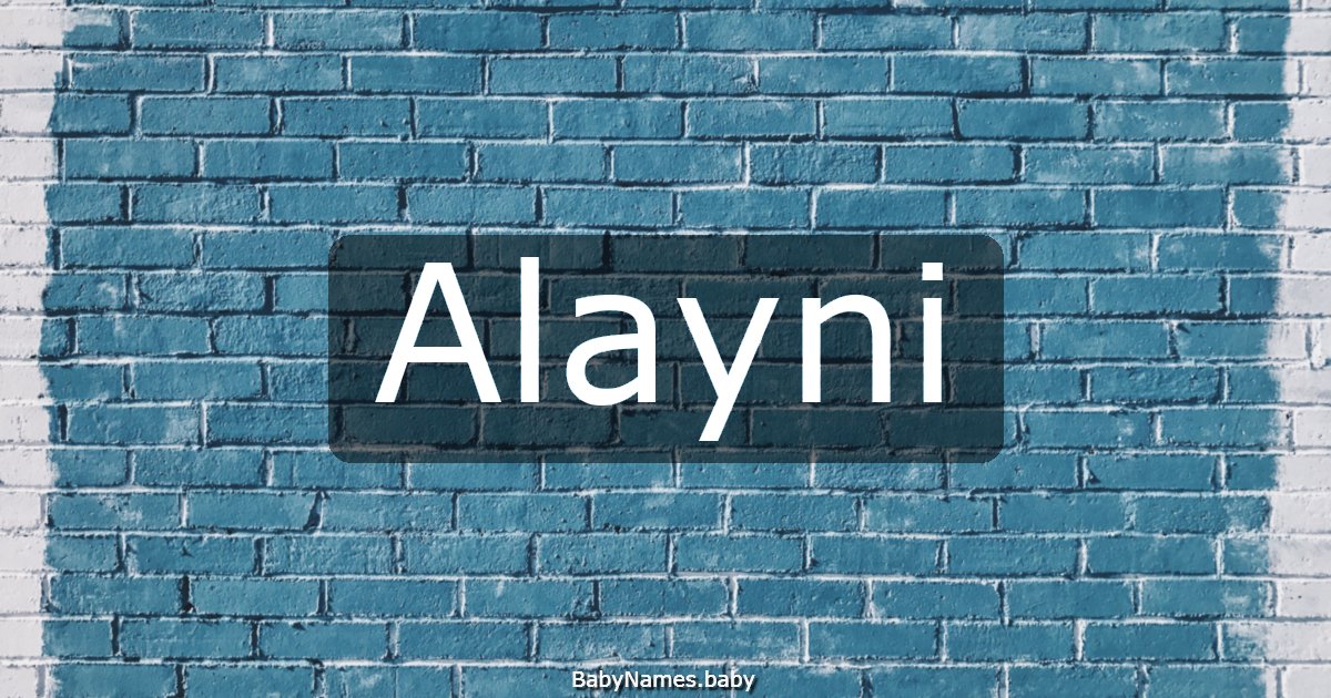 Alayni
