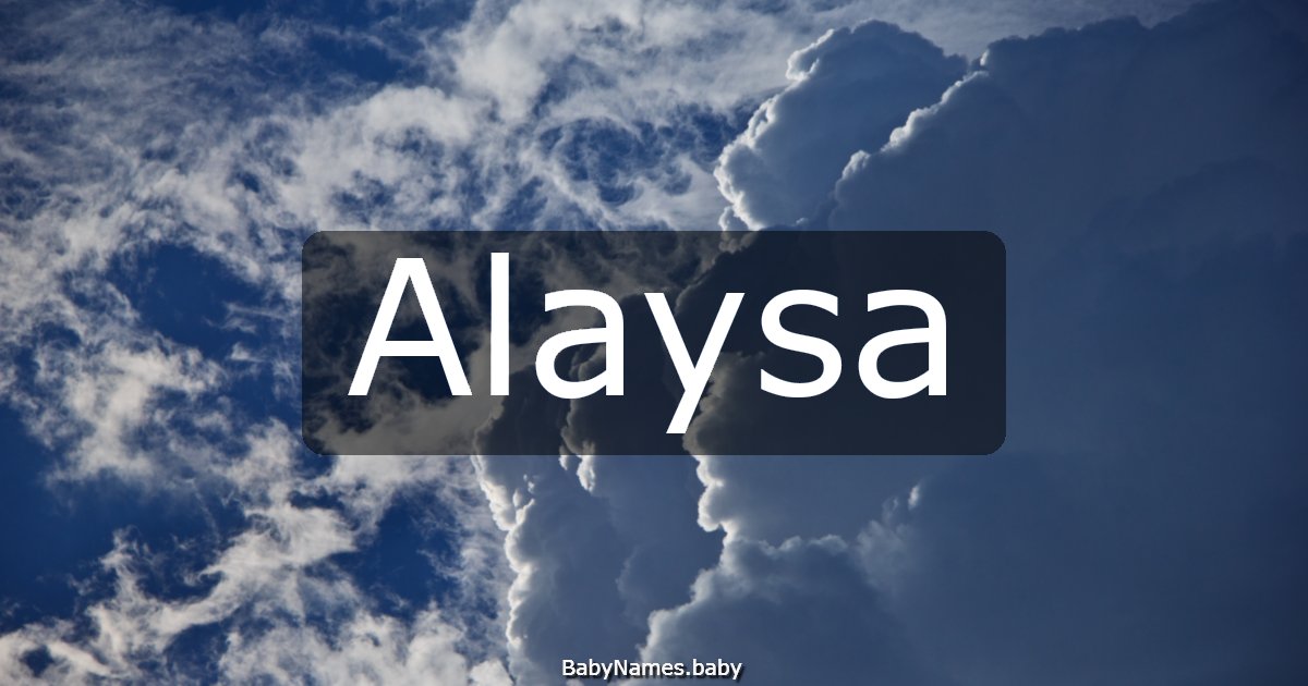 Alaysa