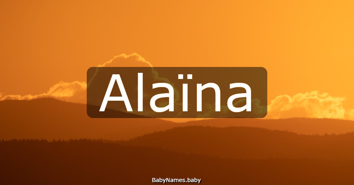 Alaïna