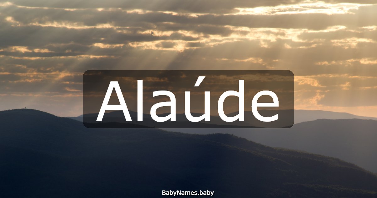 Alaúde