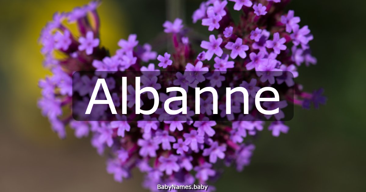 Albanne