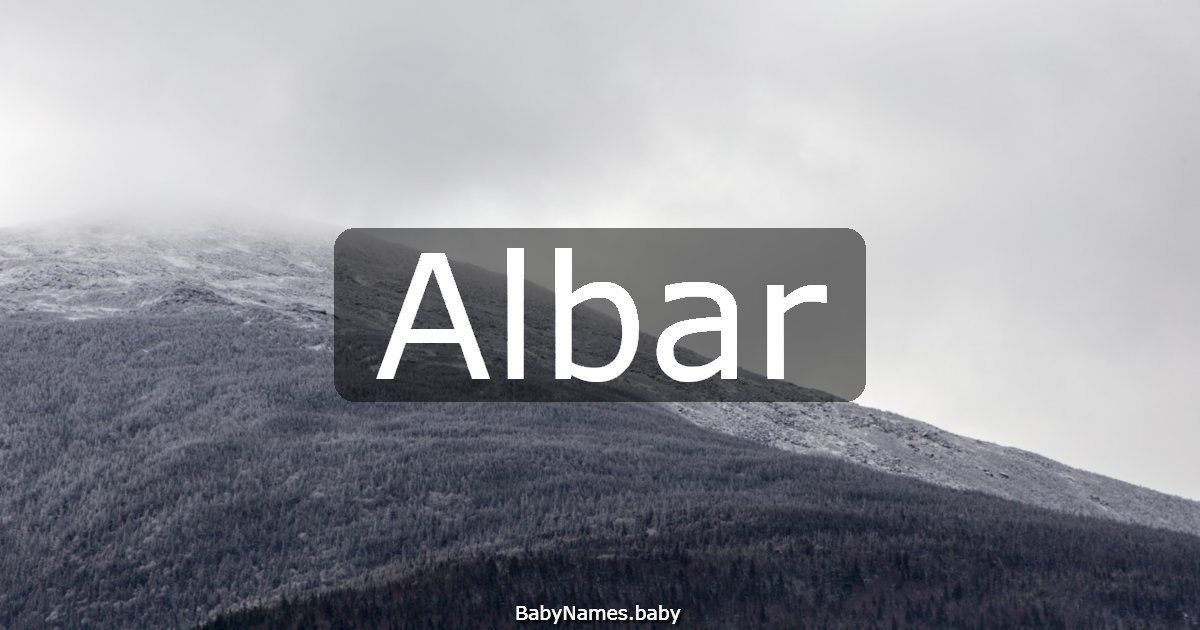 Albar