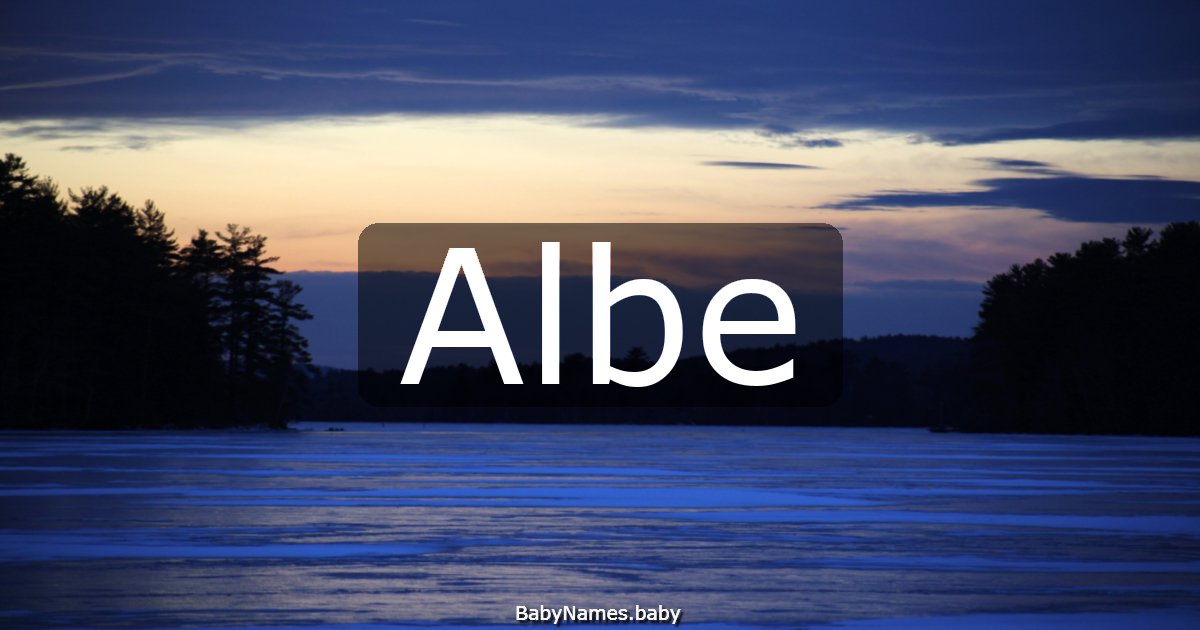 Albe