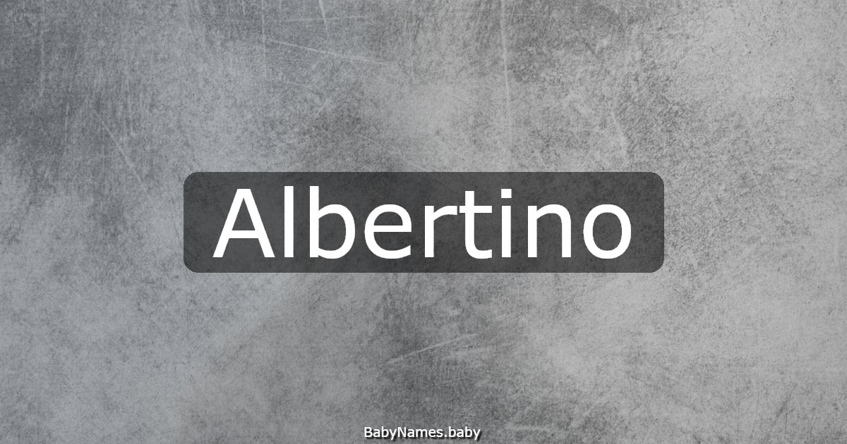 Albertino
