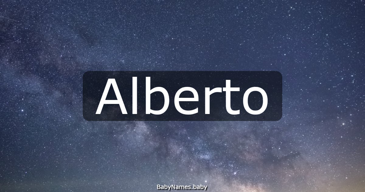 Alberto