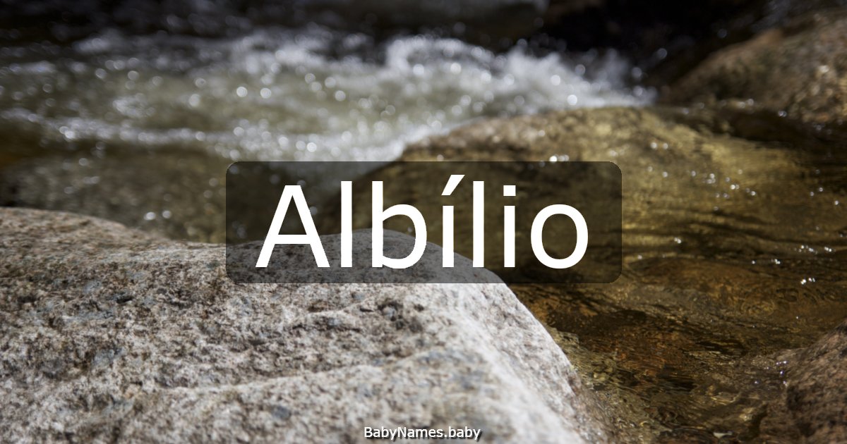 Albílio