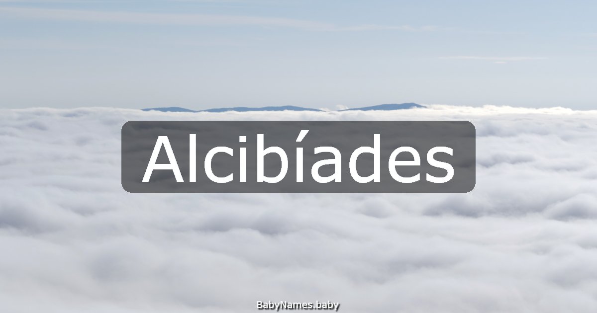 Alcibíades