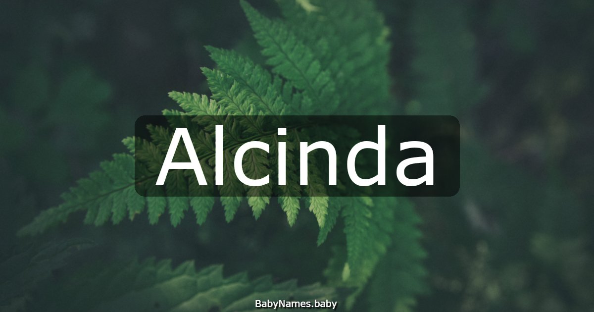 Alcinda