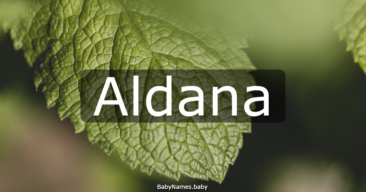 Aldana