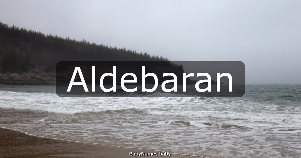Aldebaran