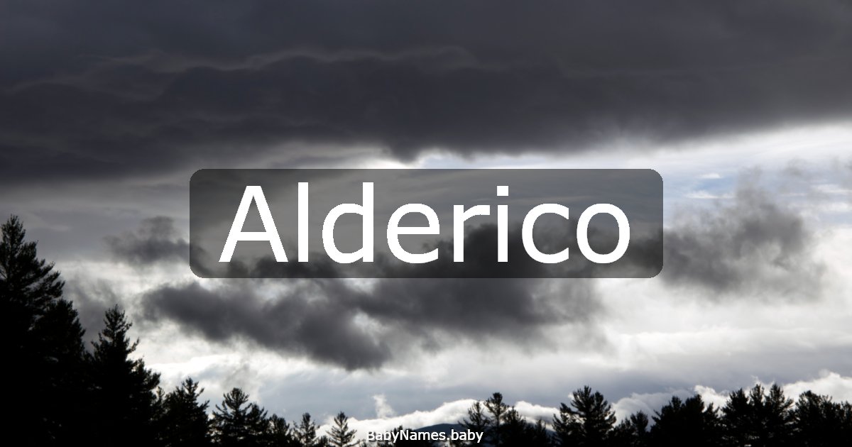Alderico