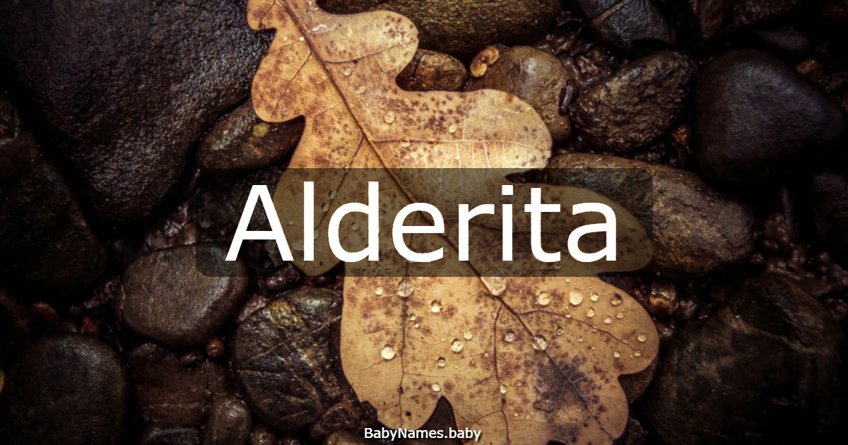 Alderita