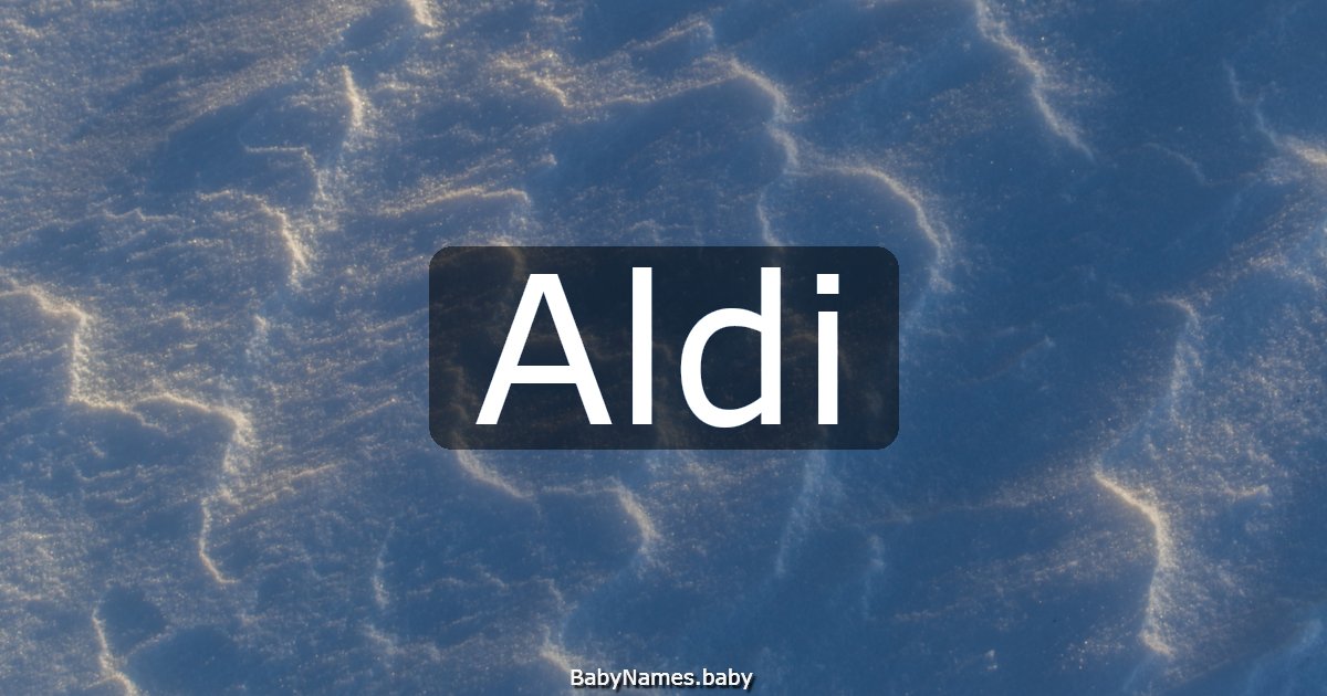 Aldi