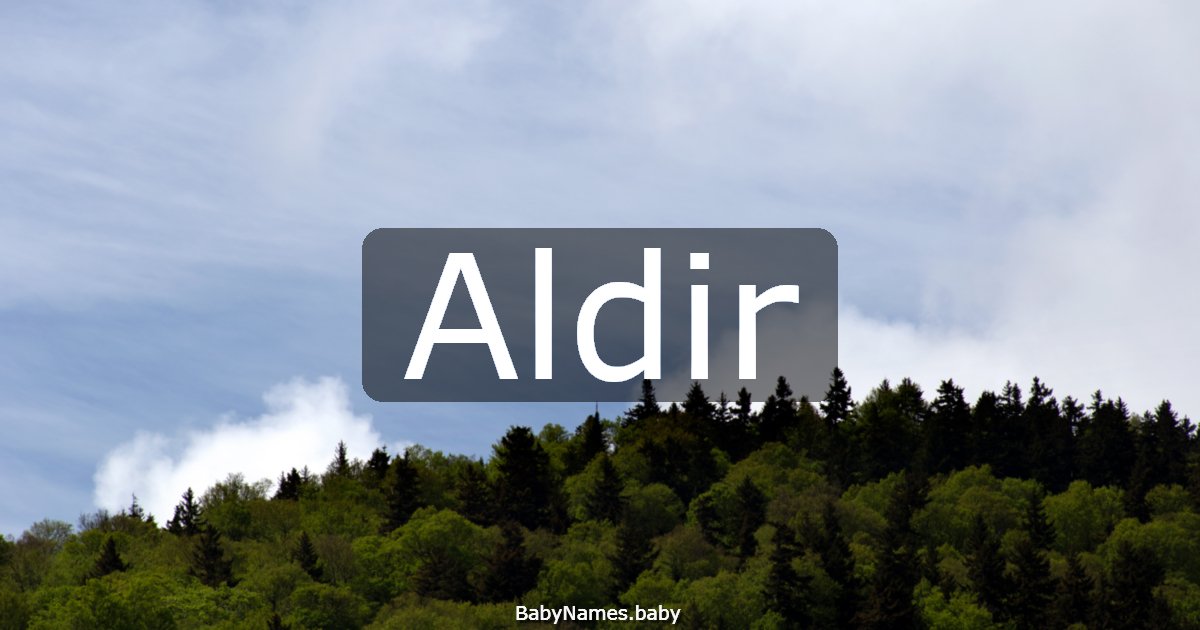Aldir