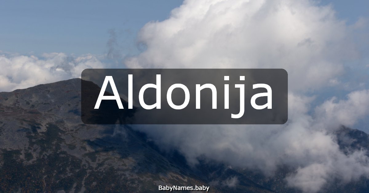 Aldonija