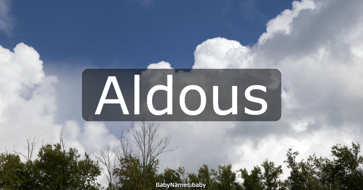 Aldous