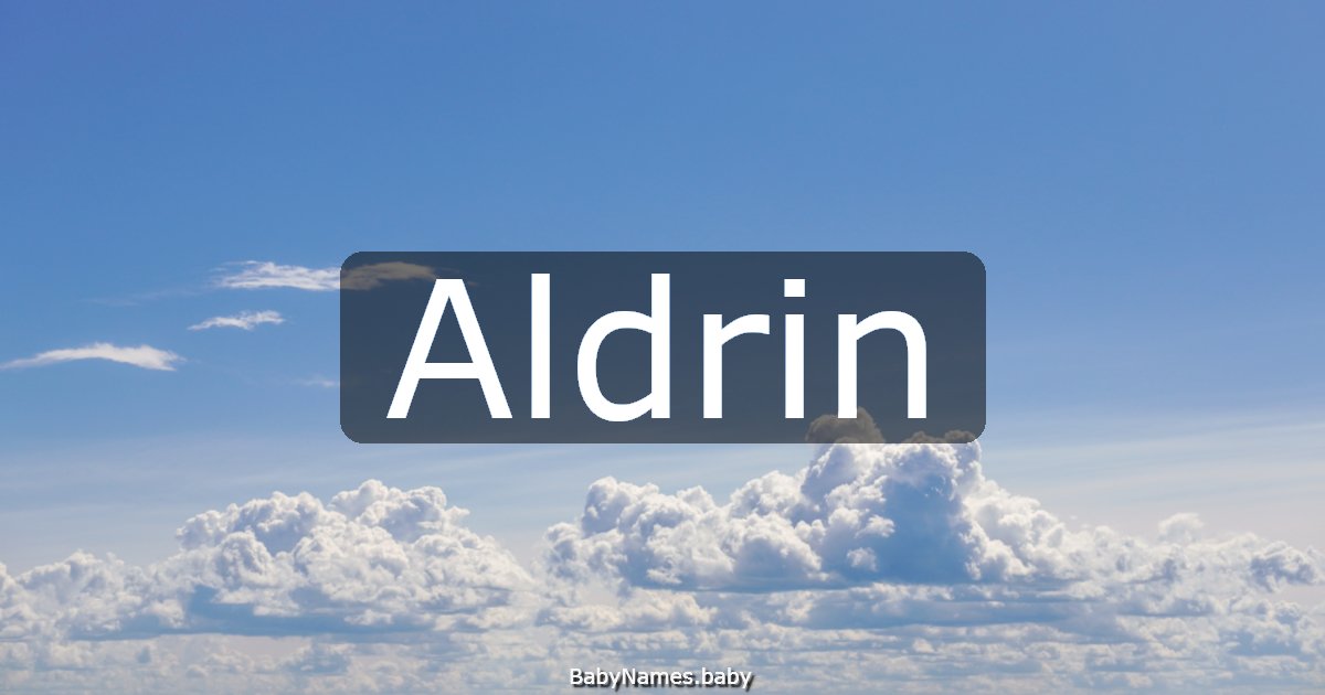 Aldrin