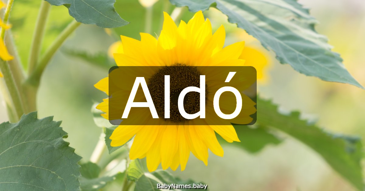 Aldó