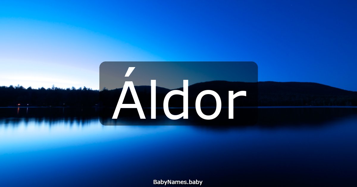 Áldor