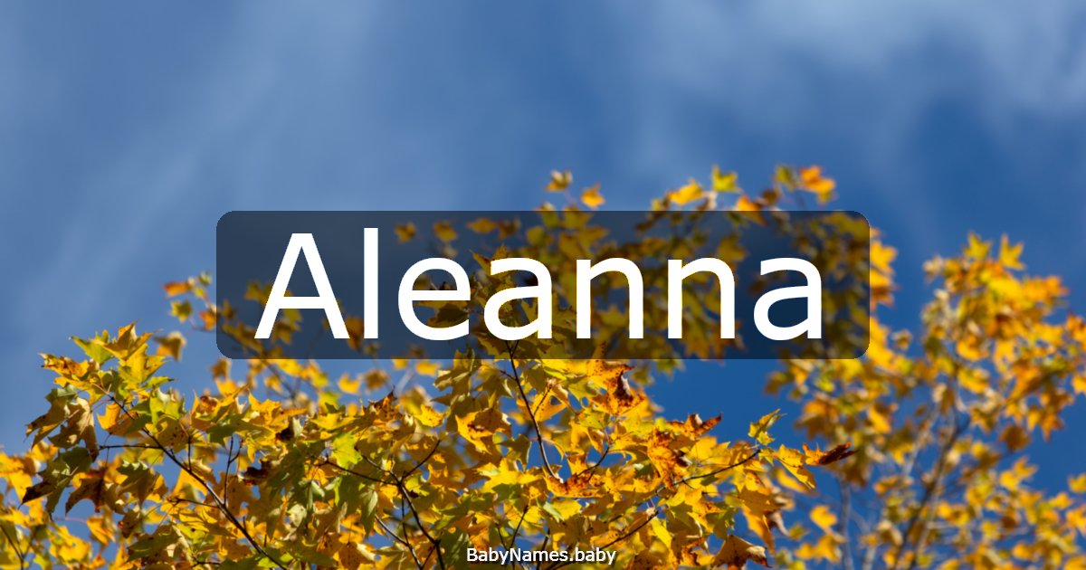 Aleanna