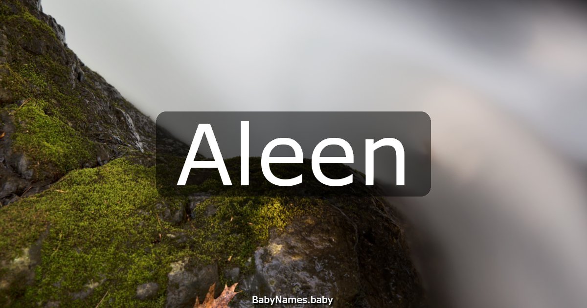 Aleen