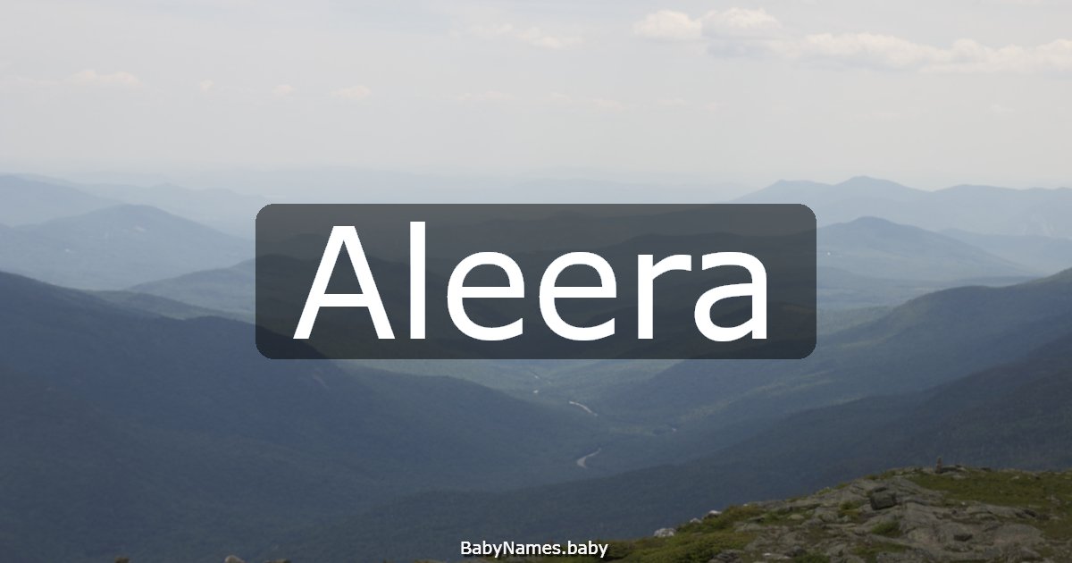 Aleera