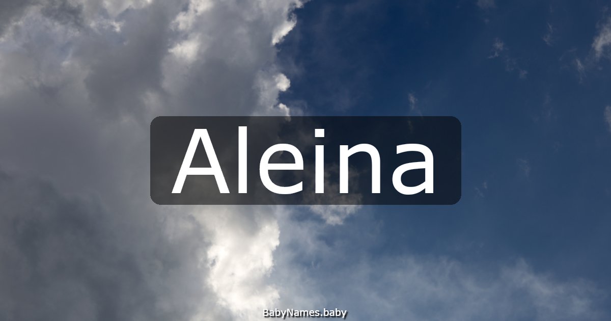 Aleina
