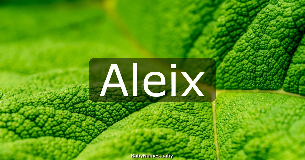 Aleix