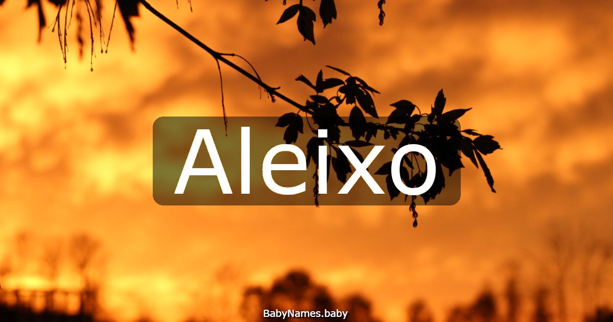 Aleixo