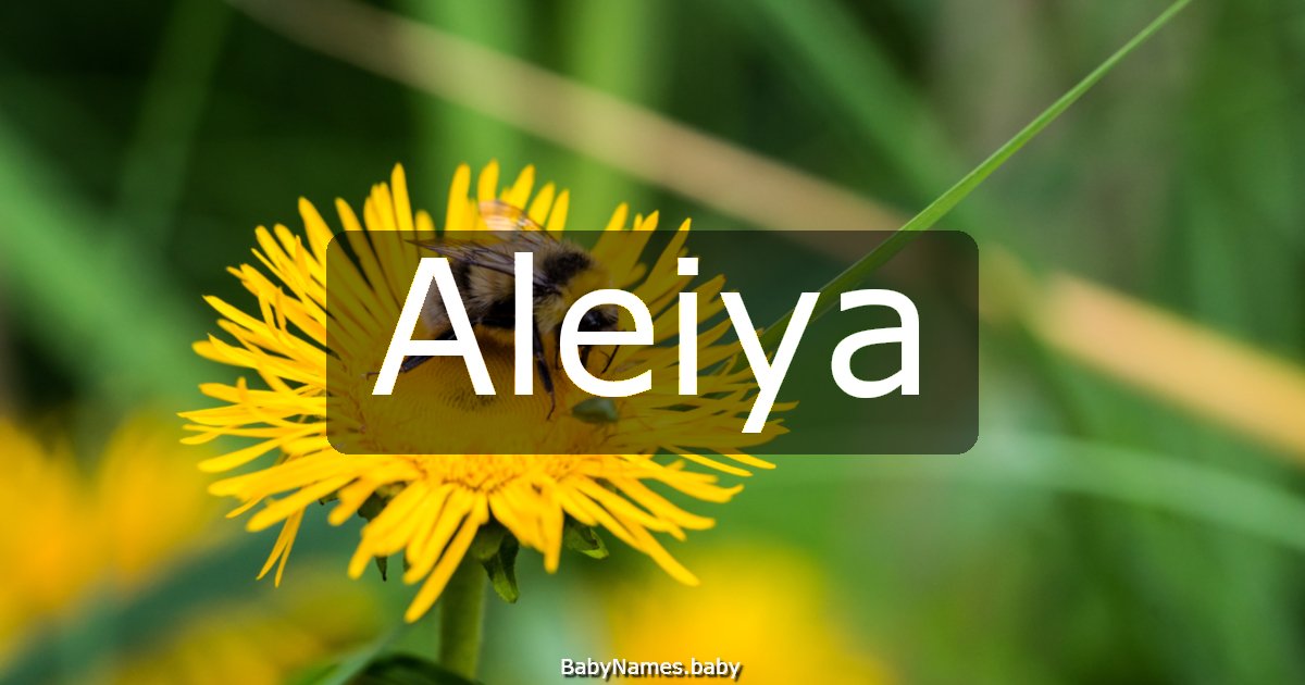 Aleiya