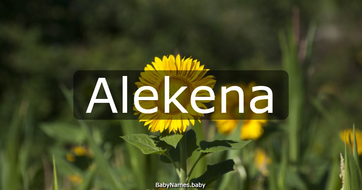 Alekena
