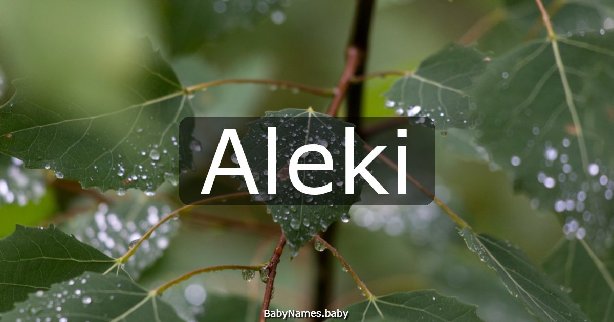 Aleki
