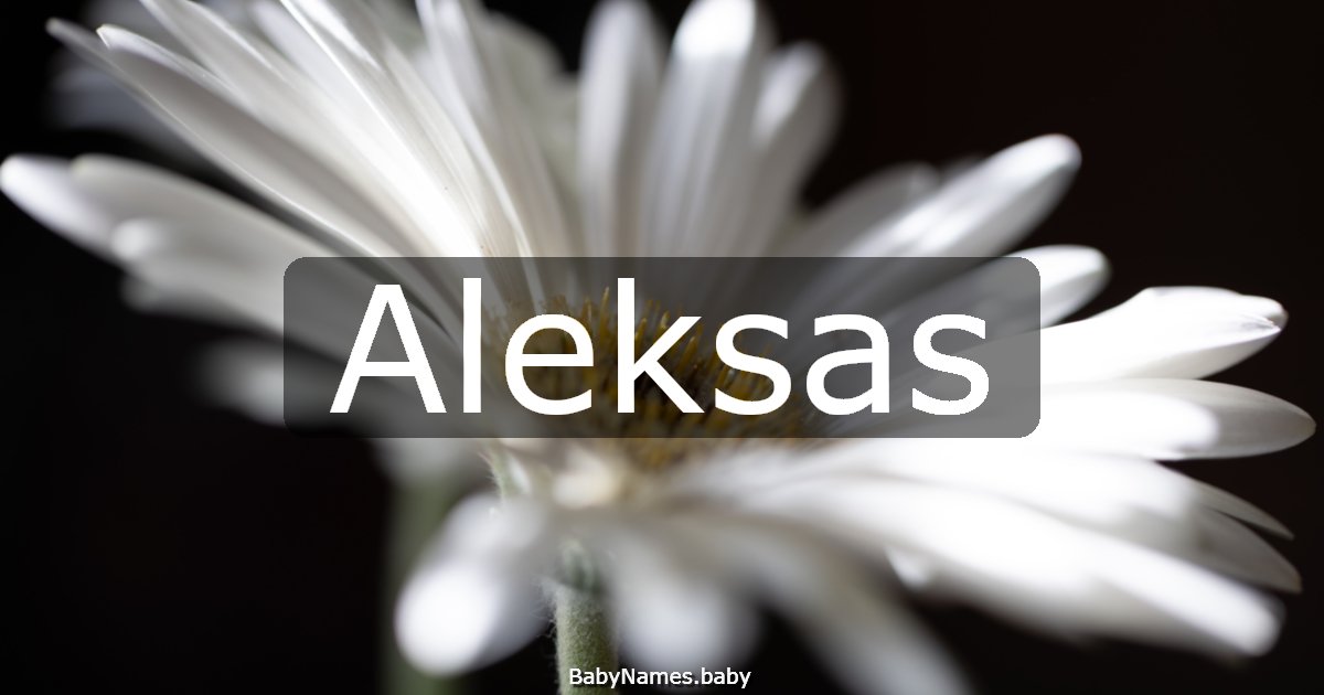 Aleksas