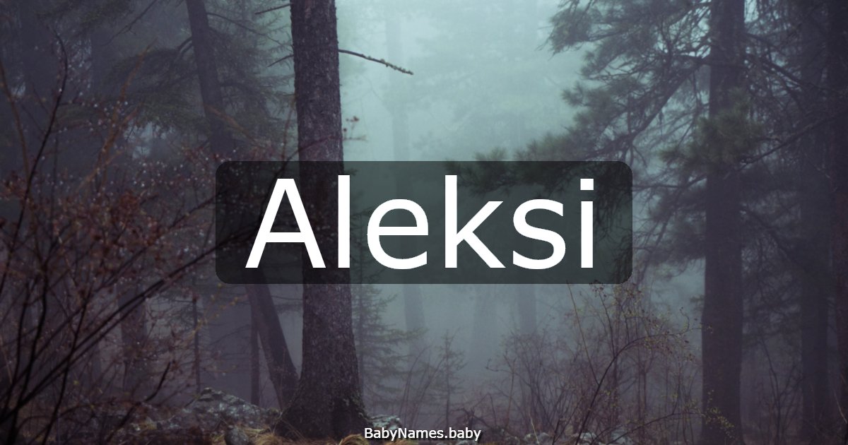 Aleksi