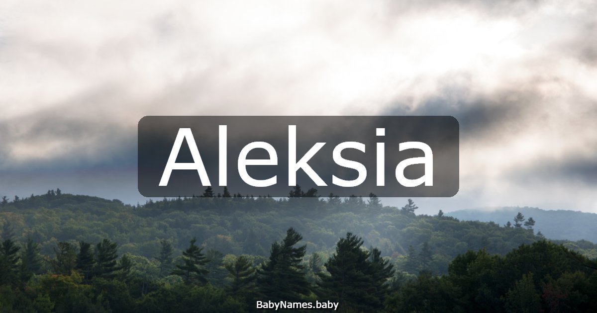 Aleksia