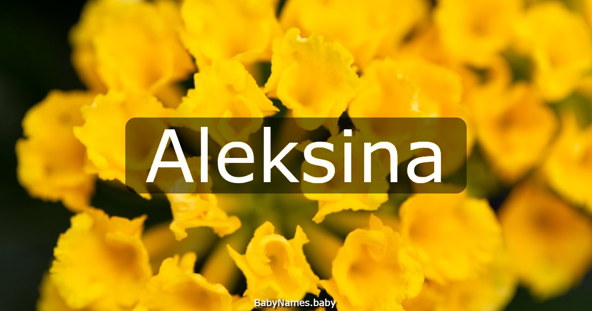 Aleksina