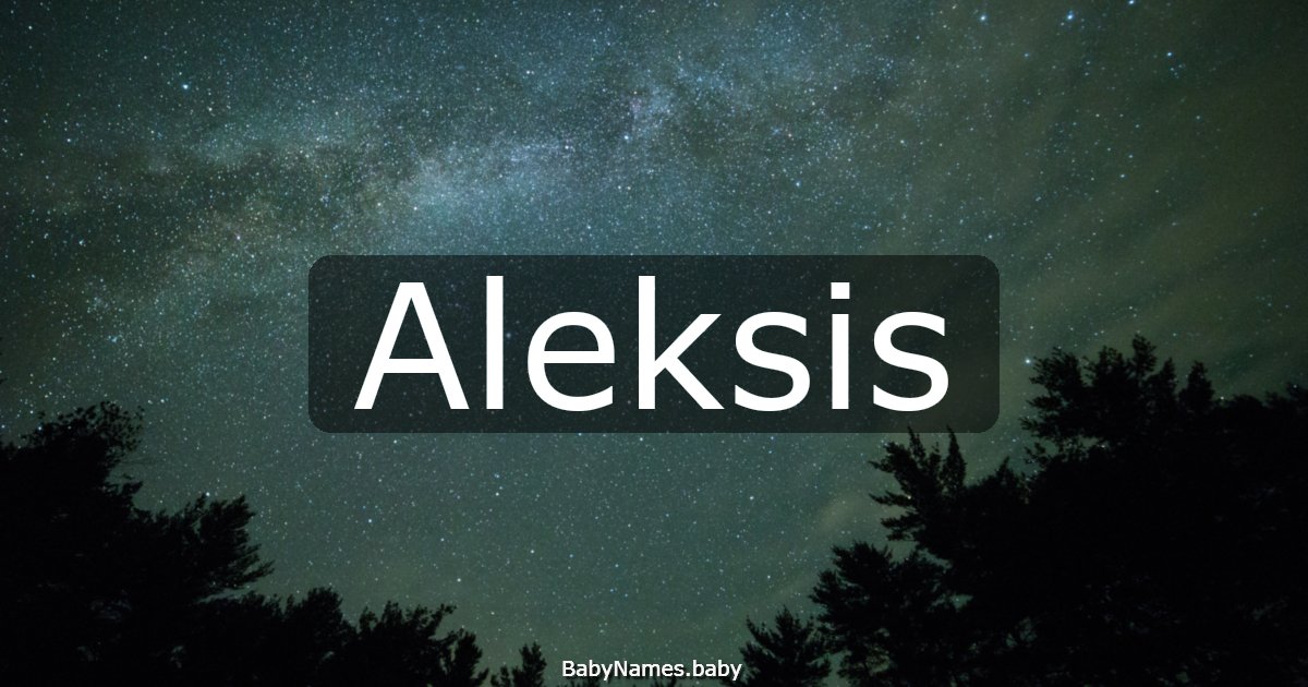 Aleksis