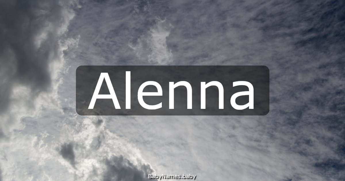 Alenna