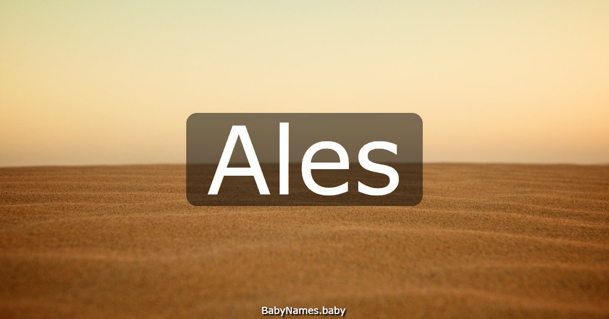Ales