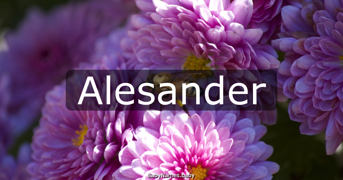 Alesander