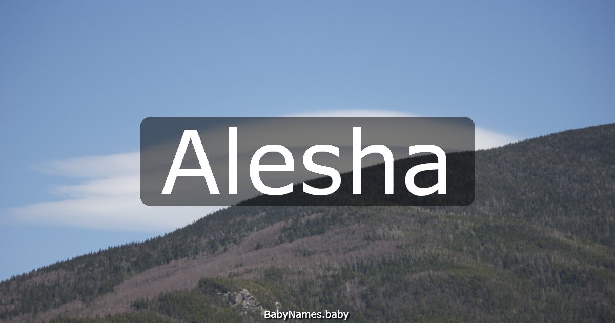 Alesha