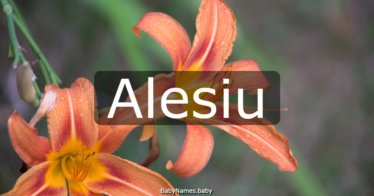Alesiu