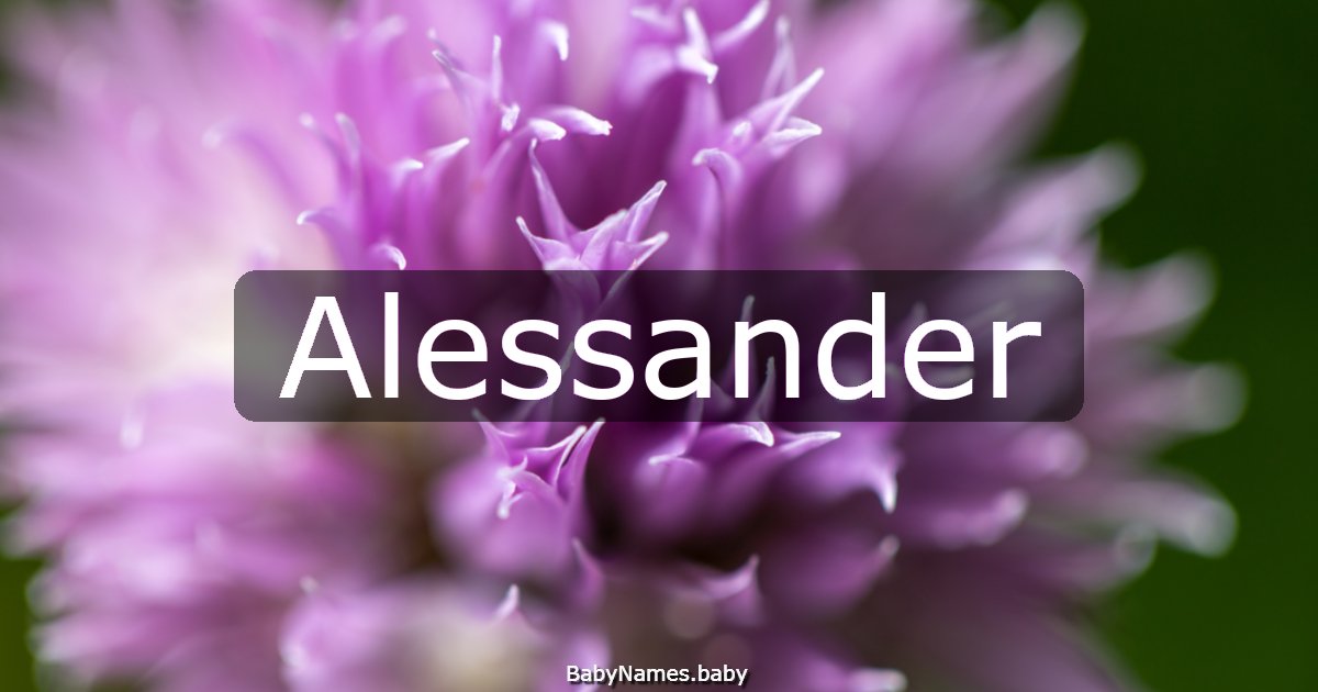 Alessander