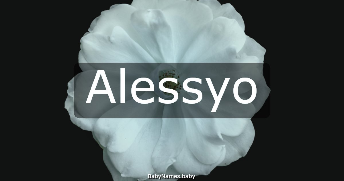 Alessyo