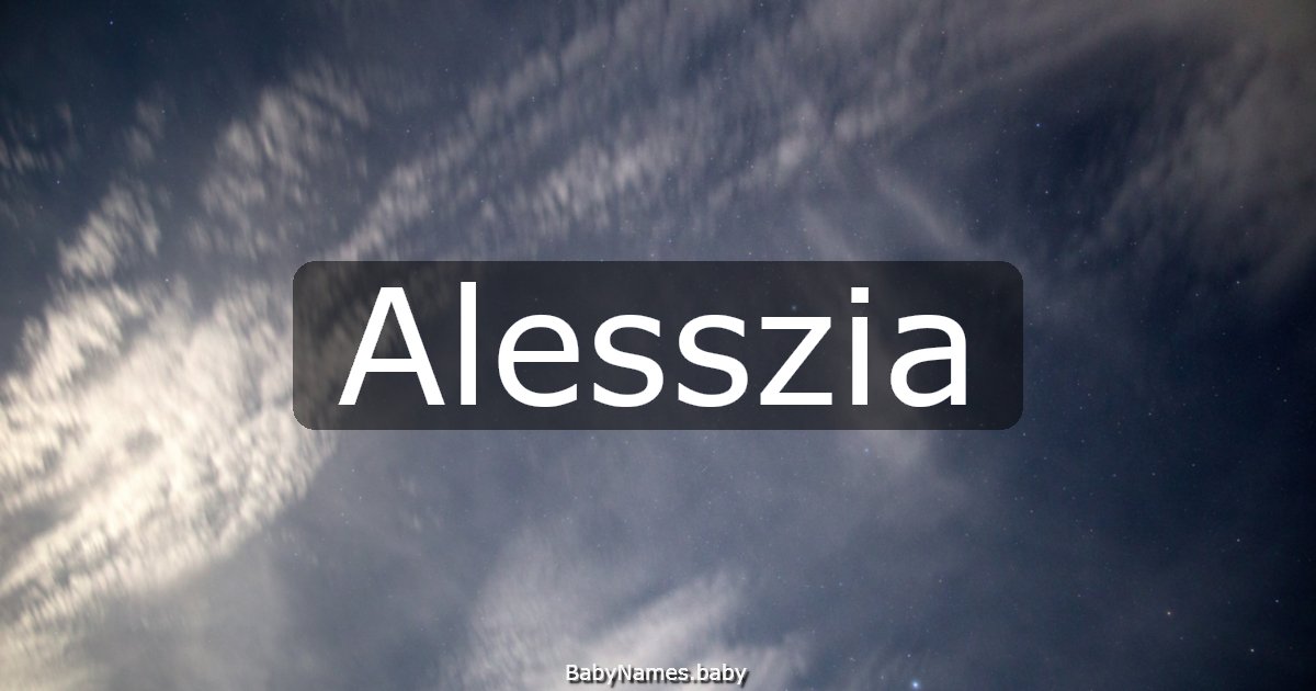 Alesszia