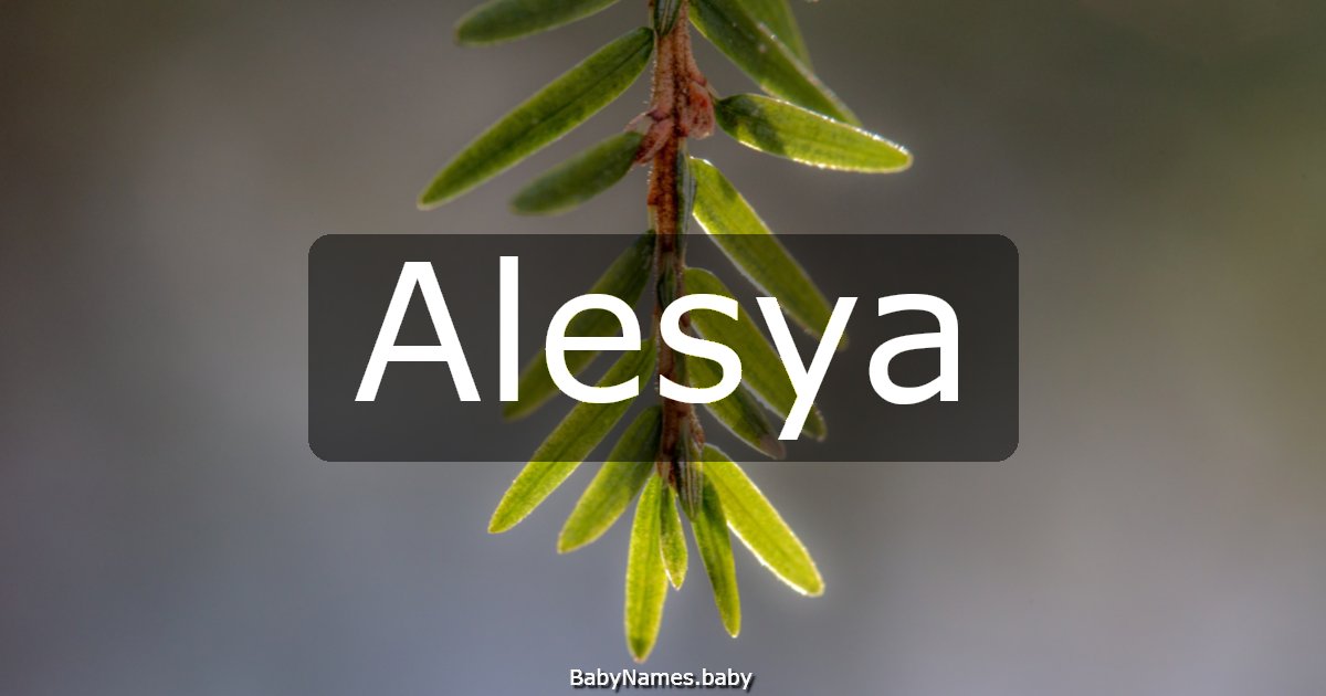 Alesya