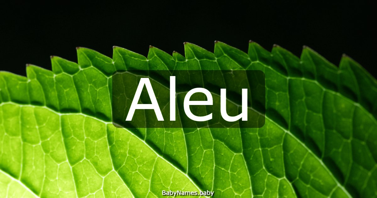 Aleu