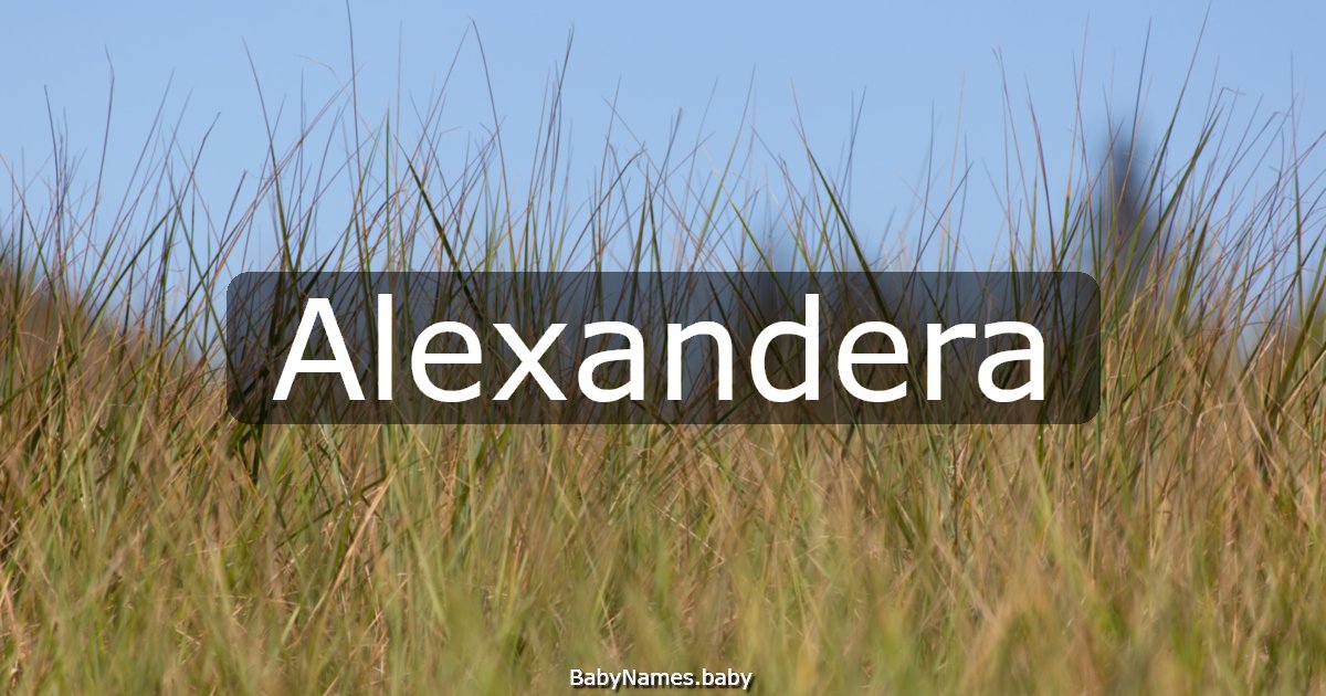 Alexandera